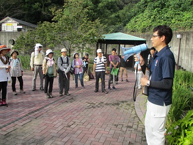 船来山古墳群里山ウォークの様子6