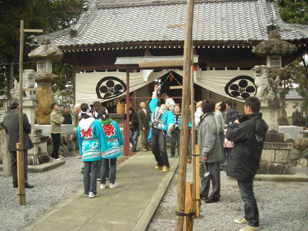 北野神社大祭神事の様子2