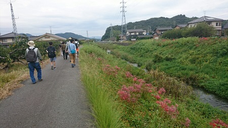 ぶらり「樽見鉄道」の旅「糸貫駅」から「船来山古墳群」まで歩こうの様子3