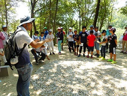 名古屋市志段味古墳群を見学の様子4