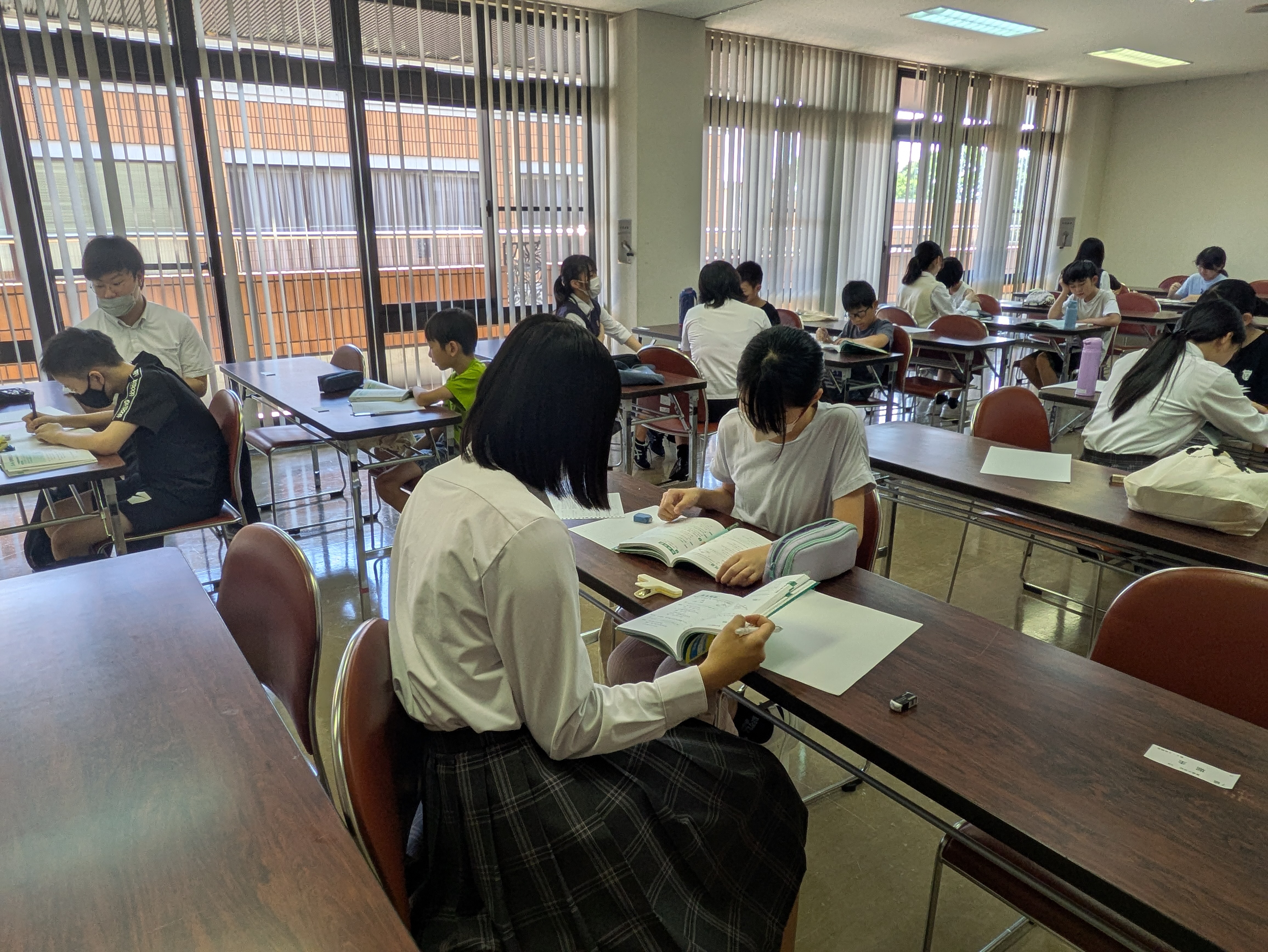 算数検定楽校・数学検定楽校の様子1