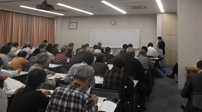 席田郡建郡(715年)1300年記念船来山古墳群市民報告会の様子7