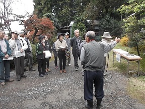 船来山赤彩古墳の館秋の特別開館の様子7