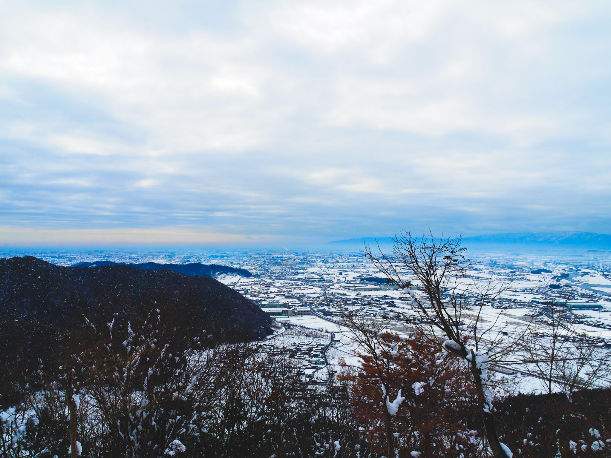 四季の展望台 雪景色1