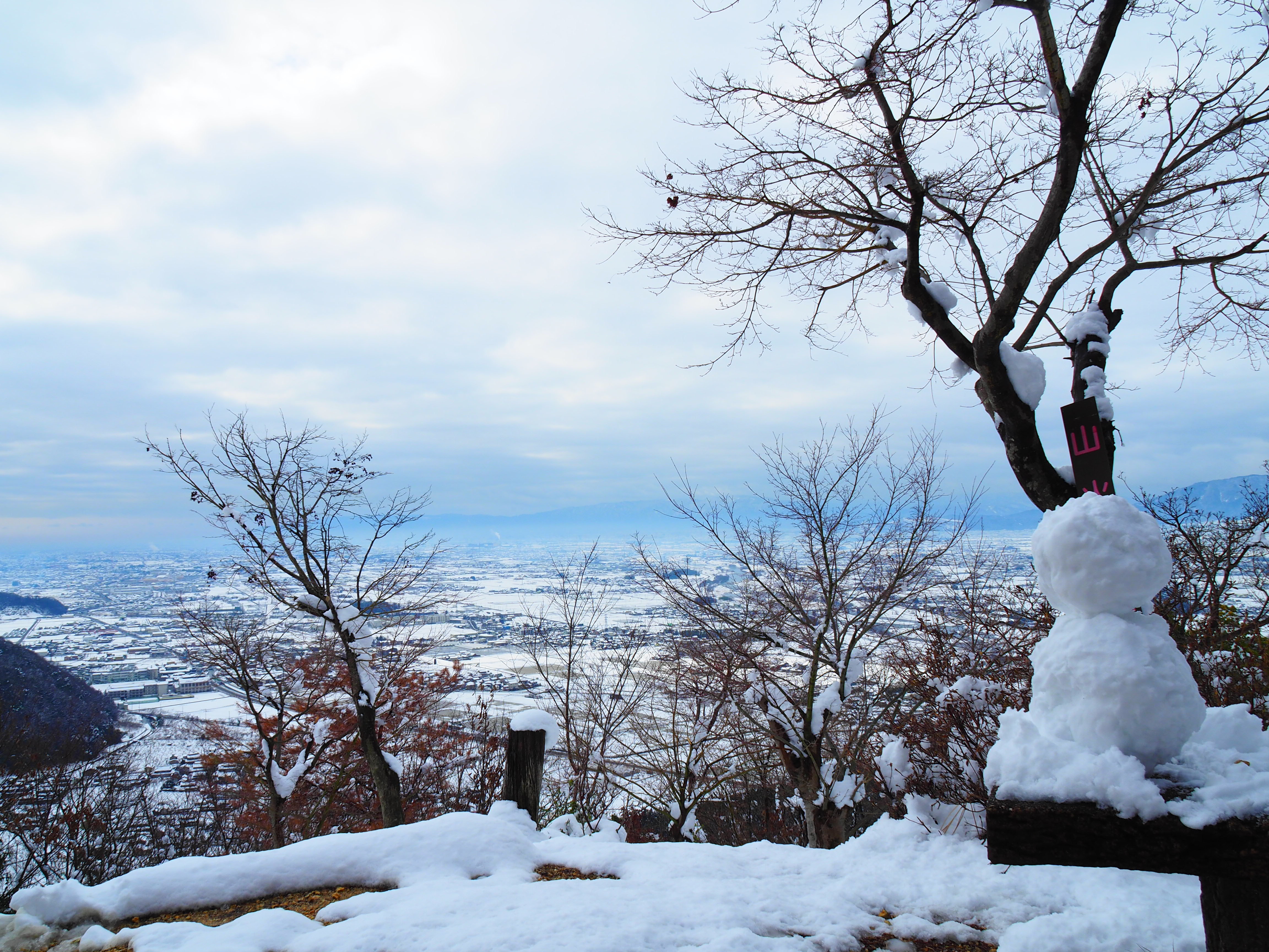 四季の展望台 雪景色2